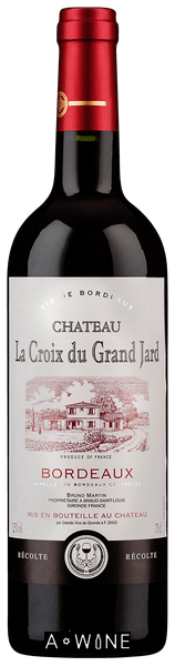 샤또라크로아뒤그랑자르보르도750ML`23 | CHATEAU LA CROIX DU GRAND JARD BORDEAUX